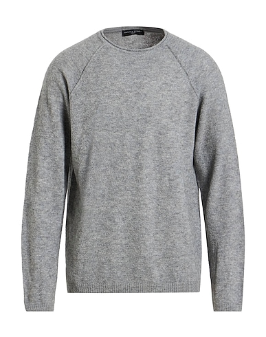 DANIELE FIESOLI Jumper Light grey 65% Merino Wool, 25% Polyamide, 10% Cashmere