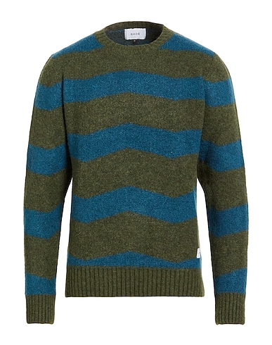SHOE Jumper Military green 60% Acrylic, 14% Polyamide, 10% Polyester, 8% Wool, 8% Viscose