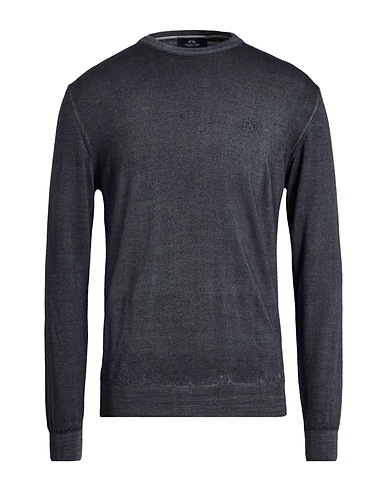 LA MARTINA Pullover Braungrau 100% Wolle