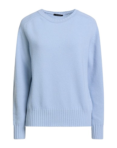 BELLWOOD Jumper Sky blue 90% Wool, 10% Cashmere