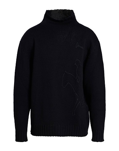 LA MARTINA Turtleneck Black 100% Wool