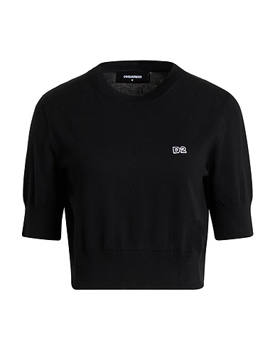 DSQUARED2 Pullover Nero 100% Cotone