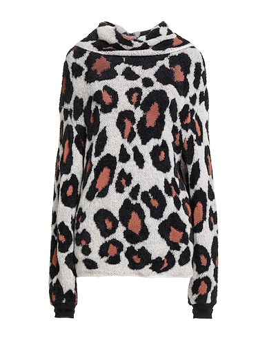 MARC CAIN Turtleneck Black 48% Polyamide, 30% Virgin Wool, 22% Viscose