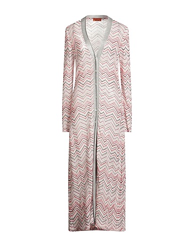 MISSONI Cardigan Light pink 50% Viscose, 20% Metallic fiber, 15% Polyamide, 15% Polyester