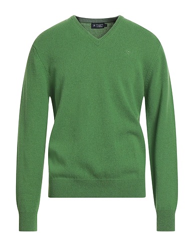 HACKETT Свитер Зелёный 100% Шерсть ягненка