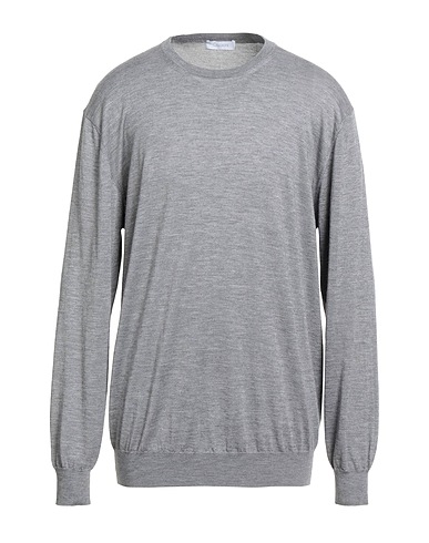 CRUCIANI Cashmere jumper Grey 70% Cashmere, 30% Silk