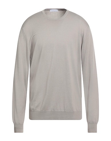 FILIPPO DE LAURENTIIS Jumper Taupe 70% Super 120s Wool, 20% Silk, 10% Cashmere