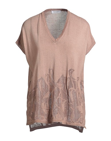 KANGRA Sweater Light brown 100% Cotton