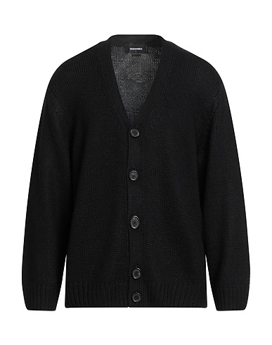 DSQUARED2 Cardigan Black 100% Alpaca wool