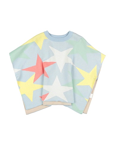 STELLA McCARTNEY KIDS Cloak Sky blue 85% Cotton, 15% Wool