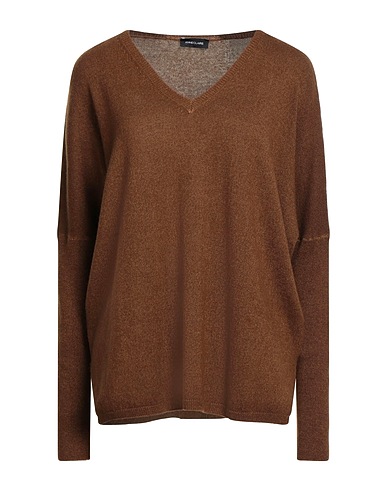 ANNECLAIRE Jumper Brown 90% Wool, 10% Cashmere