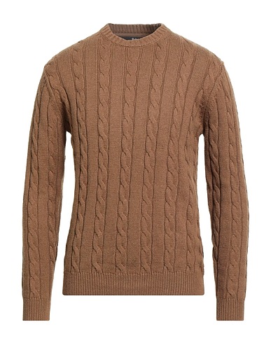 REFRIGUE Jumper Khaki 60% Cotton, 30% Nylon, 10% Wool