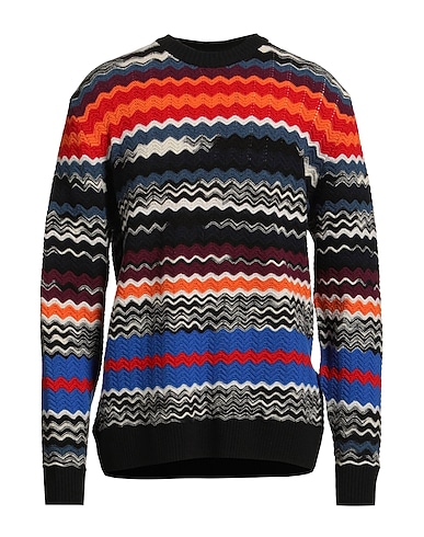 MISSONI Jumper Orange 95% Wool, 4% Polyamide, 1% Elastane