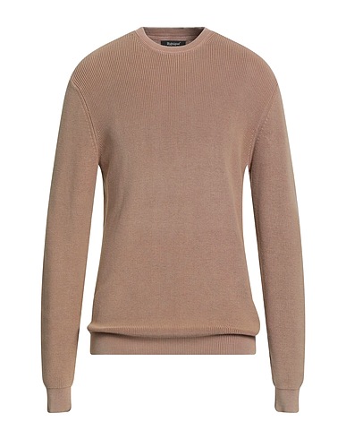 REFRIGUE Pullover Kamel 100% Baumwolle