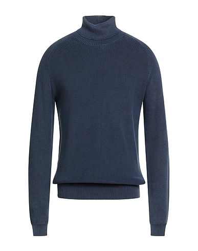 REFRIGUE Polo neck Navy blue 100% Cotton
