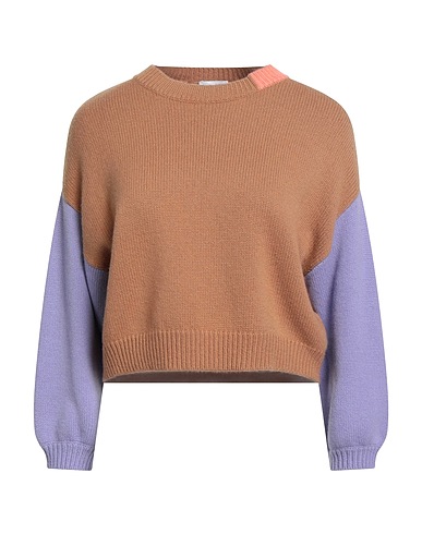 ALLUDE Sweater Camel 70% Wool, 30% Cashmere