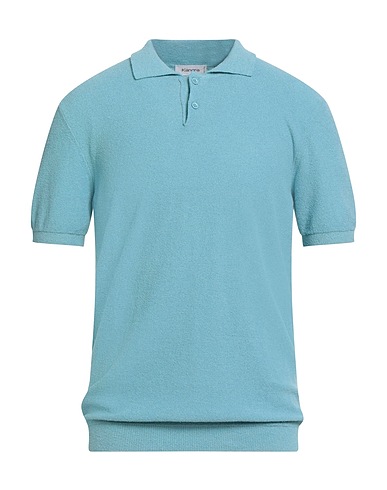 KANGRA Jumper Light blue 64% Cotton, 36% Polyamide