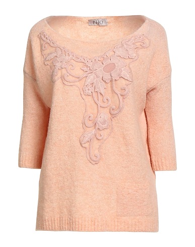 PHO Firenze Jumper Apricot 50% Wool, 26% Polyamide, 22% Acrylic, 2% Elastane