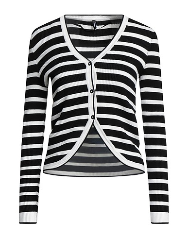 ONLY Cardigan Black 70% Viscose, 30% Nylon