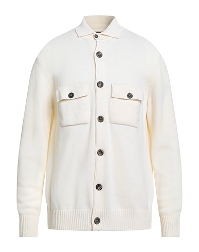 RETOIS Cardigan Ivory 80% Wool, 20% Polyamide