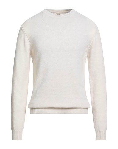 RE_BRANDED Cashmere jumper Ivory 85% Cashmere, 15% Polyamide