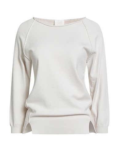 MARELLA Jumper MONOCHROME Off white 72% Viscose, 28% Polyester