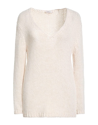 PHO Firenze Свитер Светло-кремовый 75% Акрил, 10% Шерсть, 10% Вискоза, 5% Шерсть альпака