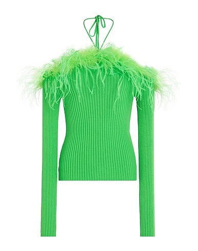 GIUSEPPE DI MORABITO Pullover Vert 97% Laine vierge, 3% Lycra®