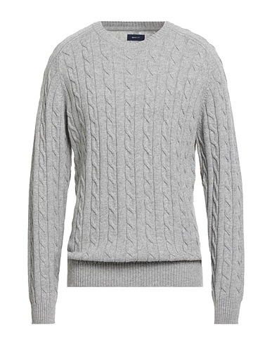 GANT Jumper Grey 100% Wool