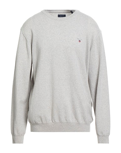 GANT Jumper Light grey 100% Lambswool