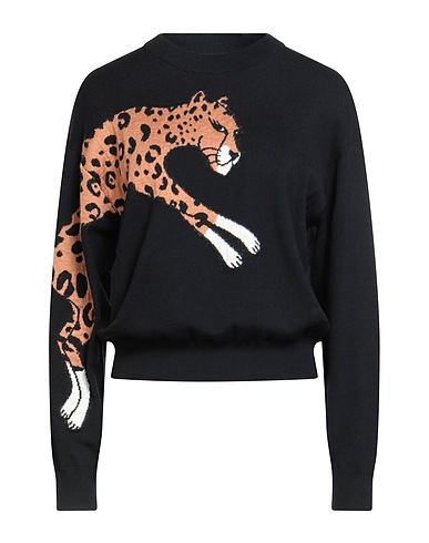 BOUTIQUE MOSCHINO Jumper Black 100% Virgin Wool, Acrylic, Polyamide, Mohair wool