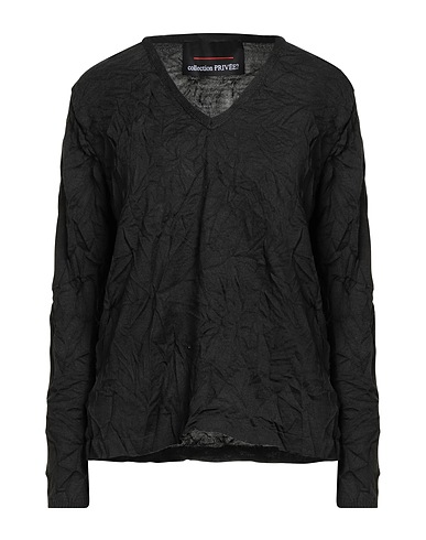 COLLECTION PRIVĒE? Jumper Charcoal 50% Merino Wool, 50% Acrylic