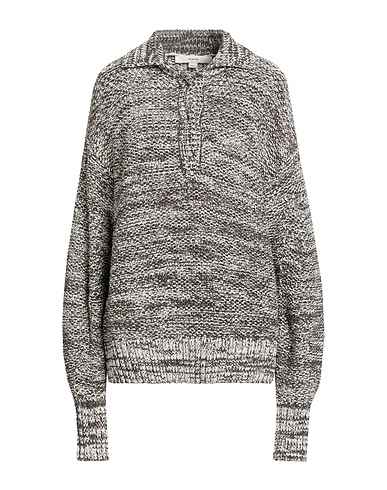 REMAIN BIRGER CHRISTENSEN Pullover Dunkelbraun 44% Leinen, 41% Baumwolle, 15% Polyamid