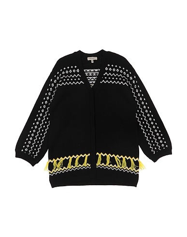 TWINSET Cardigan Black 50% Viscose, 25% Polyamide, 25% Polyester