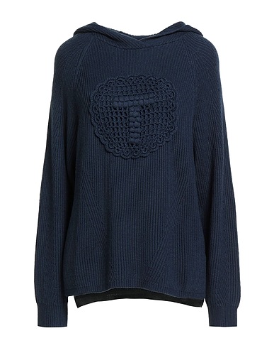 TWINSET Jumper Midnight blue 50% Acrylic, 50% Wool