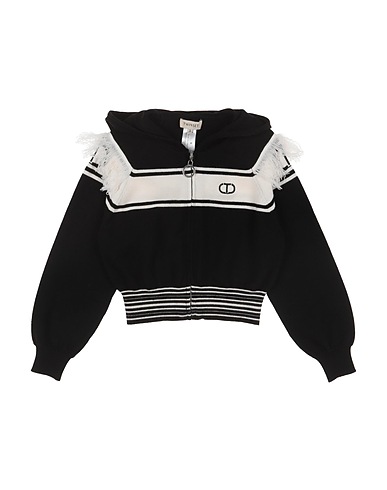 TWINSET Cardigan Black 50% Viscose, 25% Polyamide, 25% Polyester