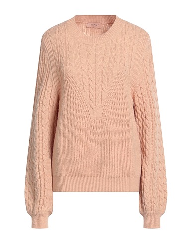 TWINSET Jumper Blush 45% Acrylic, 27% Wool, 19% Alpaca wool, 9% Polyester