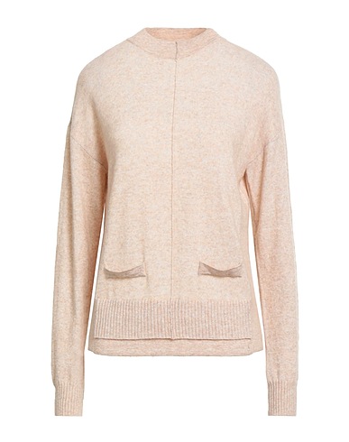 TWINSET Pullover U&B Beige 65% Lana, 35% Poliammide
