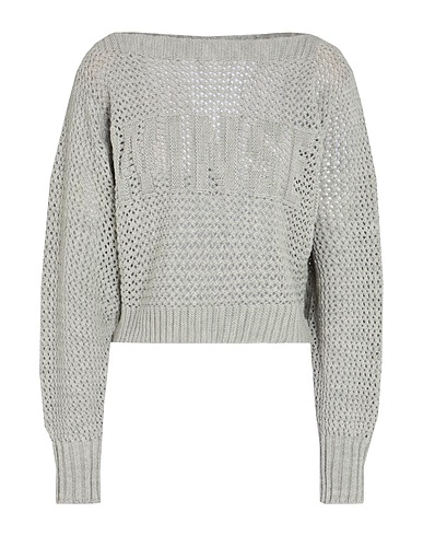 TWINSET Jumper Light grey 50% Acrylic, 50% Wool