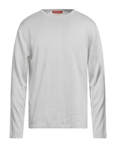 DANIELE FIESOLI Pullover Gris clair 100% Coton