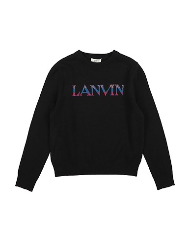 LANVIN Jumper Black 90% Cotton, 10% Wool
