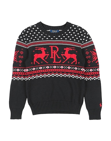 POLO RALPH LAUREN Sweater Midnight blue 100% Cotton