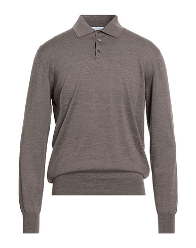 CRUCIANI Sweater Taupe 100% Wool