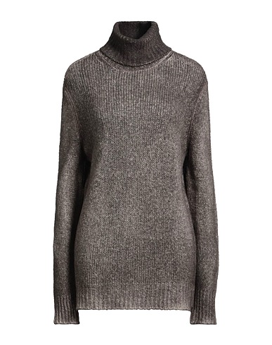AVANT TOI Polo neck Charcoal 33% Cotton, 25% Merino Wool, 21% Polyamide, 11% Baby alpaca wool, 10% Cashmere