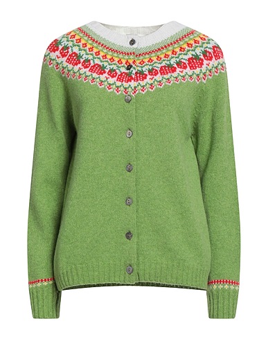MACKINTOSH Cardigan Light green 100% Lambswool