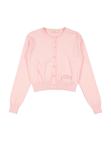 ELISABETTA FRANCHI Strickjacke LA MIA BAMBINA Rosa 100% Baumwolle