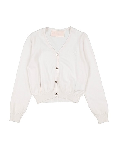 MISS BLUMARINE Cardigan Off white 100% Cotton