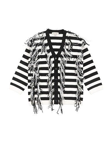 TWINSET Cardigan Black 50% Viscose, 25% Polyamide, 25% Polyester