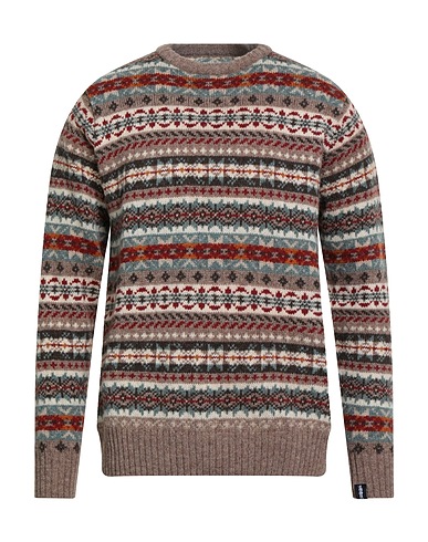 MACKINTOSH Sweater Light brown 100% Virgin Wool