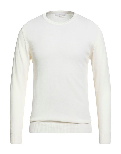 DANIELE FIESOLI Jumper Cream 100% Cotton
